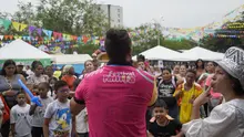 Entre niños, familias, risas y juegos, la comunidad regresa al lote recuperado de la avenida 2 norte con carrera 34