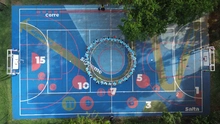 Altos del Caney estrenó cancha y la comunidad ya la vive a todo ritmo
