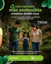 Abren convocatoria para fortalecer el aprovechamiento de residuos orgánicos en desarrollos multifamiliares de Cali