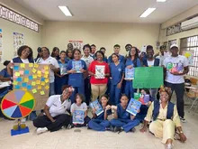 Más de 300 estudiantes hicieron parte de un espacio de diálogo en el marco  del mes de la Afrocolombianidad