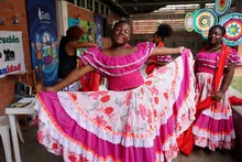 Más de 300 estudiantes hicieron parte de un espacio de diálogo en el marco  del mes de la Afrocolombianidad
