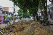 En la Comuna 17 las obras van a fondo: la Alcaldía rehabilita 7 tramos del sur de Cali