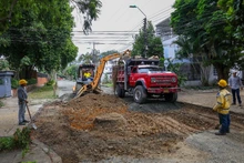 En la Comuna 17 las obras van a fondo: la Alcaldía rehabilita 7 tramos del sur de Cali