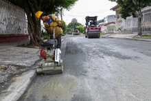 En la Comuna 17 las obras van a fondo: la Alcaldía rehabilita 7 tramos del sur de Cali