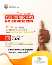 Alcaldía apuesta por la vejez digna de las personas mayores y presenta la campaña ‘Tus derechos no envejecen’