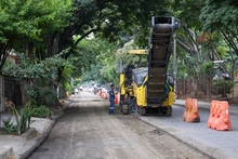 La recuperación de la Carrera 9 Norte arrancó y tiene felices a los habitantes del barrio Floralia