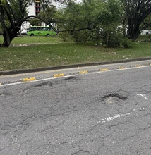 ¡Arrancó la recuperación del séptimo tramo  de la Avenida Ciudad de Cali!
