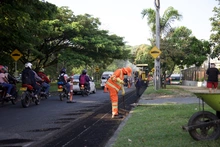 ¡Arrancó la recuperación del séptimo tramo  de la Avenida Ciudad de Cali!