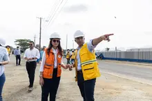 Con puentes, obras hidráulicas y nuevos carriles, avanza en un 57% la ampliación de la avenida Cañasgordas