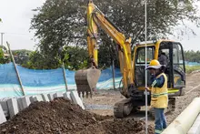 Con puentes, obras hidráulicas y nuevos carriles, avanza en un 57% la ampliación de la avenida Cañasgordas