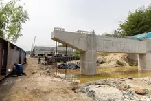 Con puentes, obras hidráulicas y nuevos carriles, avanza en un 57% la ampliación de la avenida Cañasgordas