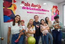 Salud Pública promueve la protección de la lactancia materna: ya está en marcha la Sala Amiga de la Familia Lactante