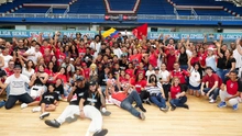 Espectacular recibimiento de los caleños a su equipo Toros del Valle luego de coronarse campeón de la Liga de Baloncesto 