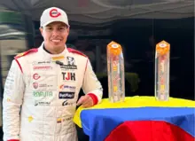 El piloto caleño Óscar Tunjo logró dos nuevas victorias en el ‘Campeonato IMSA’, en Estados Unidos 