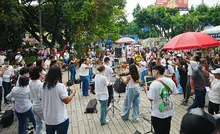 Día del Padre “mundialista” en la Ciclovida