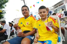 Día del Padre “mundialista” en la Ciclovida