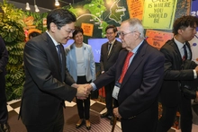 Cali, el stand más visitado de la World Cities Summit 2026 en Singapur 