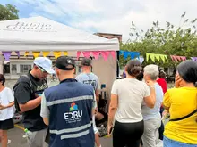 En el Día Mundial de la Bicicleta, habitantes de Petecuy conocieron detalles del Corredor Ambiental Jarillón del Río Cauca