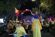 Éxito total en el primer día del Fan Zone de la selección en Cali