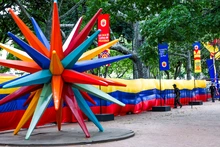Previa Fanzones parque de la retreta partido selección Colombia 