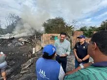 Sistema Distrital de Gestión del Riesgo se activa para atender afectaciones por incendio estructural en Navarro