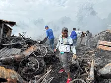 Sistema Distrital de Gestión del Riesgo se activa para atender afectaciones por incendio estructural en Navarro