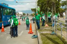 Alcaldía lideró operativos de limpieza y recuperación del espacio público tras manifestaciones del 21 de junio