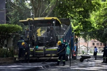 Con nueva pavimentación, Alcaldía de Cali avanza en la recuperación en las calles del barrio Vipasa