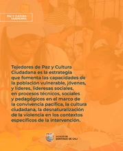 Cali abre convocatoria para formar 200 nuevos Tejedores de Paz y Cultura Ciudadana