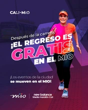 MIO gratis para corredores de la ‘Media Maratón de Cali 2026’
