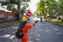 Siete corredores de la Comuna 17 ya estrenan pavimento