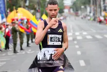 Keniano hizo el mejor tiempo y es el ganador de la New Balance Media Maratón de Cali