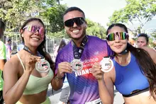 Deportistas internacionales, enamorados de Cali en la Media Maratón