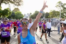 Deportistas internacionales, enamorados de Cali en la Media Maratón