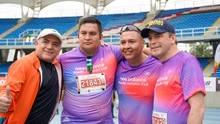 20.000 atletas de diferentes países se gozaron este domingo 28 la New Balance Media Maratón de Cali