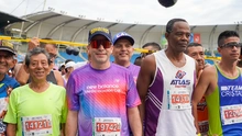 20.000 atletas de diferentes países se gozaron este domingo 28 la New Balance Media Maratón de Cali