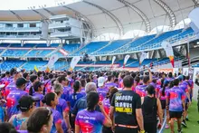 20.000 atletas de diferentes países se gozaron este domingo 28 la New Balance Media Maratón de Cali