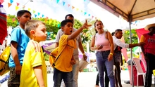 Comunidad del corregimiento  de Navarro desbordó de alegría con el cuarto Festival de la Familia