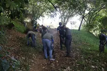Comunidad de Alto Jordán y el Dagma retiran más de 14 metros cúbicos de residuos del río Meléndez