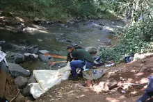 Comunidad de Alto Jordán y el Dagma retiran más de 14 metros cúbicos de residuos del río Meléndez
