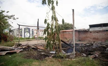 Incendio afectó la huerta comunitaria del jarillón en Calimío Norte