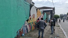 Un mural que une a la comunidad y fortalece la convivencia en el barrio Sucre