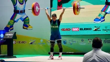 La caleña Luz Adriana Solís brilló en su debut mundialista y se metió entre las 7 mejores pesistas junior del planeta