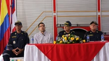 Cali recibió con orgullo a los nueve bomberos que hicieron parte del grupo de rescatistas en La Guaira, Venezuela