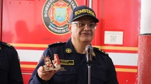 Cali recibió con orgullo a los nueve bomberos que hicieron parte del grupo de rescatistas en La Guaira, Venezuela