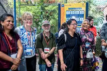 El Sistema Distrital de Cuidado recibió delegaciones internacionales en el ‘CuidArte’ de la Comuna 15