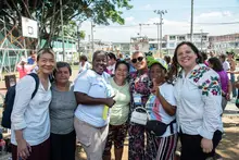 El Sistema Distrital de Cuidado recibió delegaciones internacionales en el ‘CuidArte’ de la Comuna 15