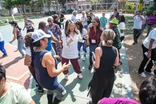 El Sistema Distrital de Cuidado recibió delegaciones internacionales en el ‘CuidArte’ de la Comuna 15