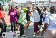 El Sistema Distrital de Cuidado recibió delegaciones internacionales en el ‘CuidArte’ de la Comuna 15