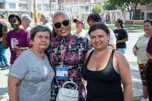 El Sistema Distrital de Cuidado recibió delegaciones internacionales en el ‘CuidArte’ de la Comuna 15